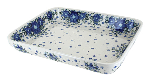Polish Pottery Melanie Medium Rectangular Baker