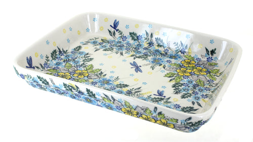 Polish Pottery Alyssa Medium Rectangular Baker