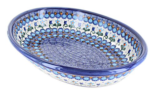 Polish Pottery Savannah Oval Baker