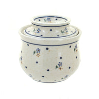 Polish Pottery Country Meadow French Butter Dish