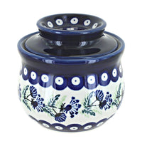 Polish Pottery Sweet Annie French Butter Dish