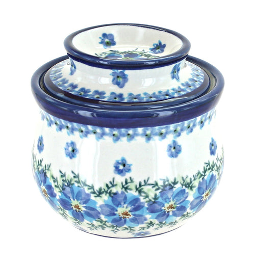 Polish Pottery Kalina French Butter Dish