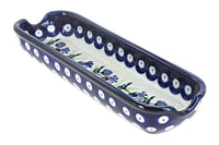 Polish Pottery Sweet Annie Corn on the Cob Plate