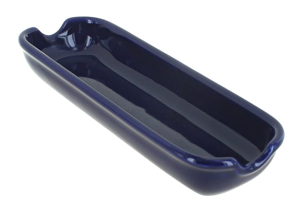 Cobalt Corn on the Cob Plate