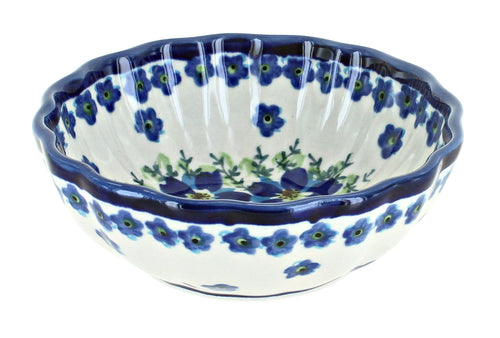 Polish Pottery Kalina Small Scallop Dish