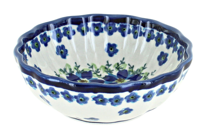 Polish Pottery Kalina Small Scallop Dish