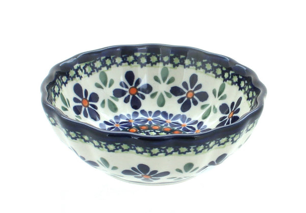 Mosaic Flower Small Scallop Dish