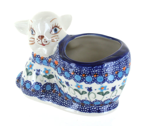 Polish Pottery Savannah Bunny Basket