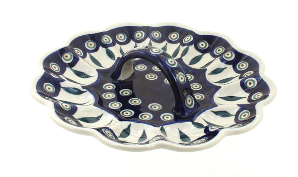 Peacock Egg Plate