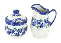 Polish Pottery Sierra Cream & Sugar Set