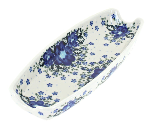 Polish Pottery Melanie Corn on the Cob Dish