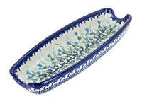 Polish Pottery Misty Corn on the Cob Dish