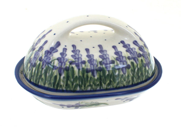 Lavender Fields Butter Dish