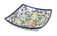 Polish Pottery Atlantis Square Serving Dish