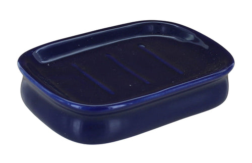 Polish Pottery Cobalt Soap Dish