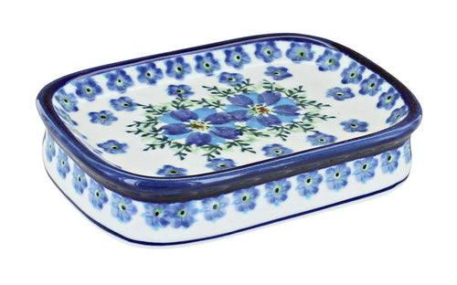 Polish Pottery Kalina Soap Dish