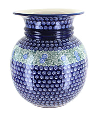 Polish Pottery Seaside Swirl Floor Vase