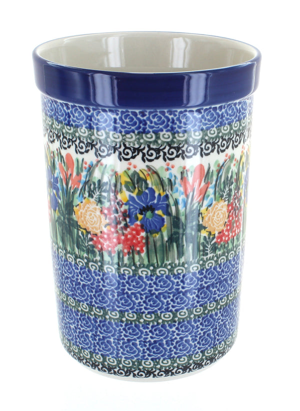 Summer Blooms Utensil Jar