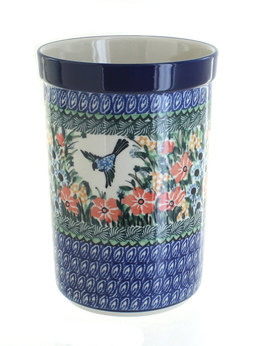 Polish Pottery Maria Utensil Jar