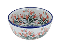 Polish Pottery Spring Tulip Dessert Bowl