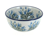 Polish Pottery Tulip Bouquet Dessert Bowl