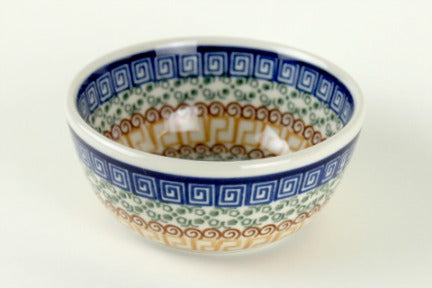 Athena Dessert Bowl Polish Pottery