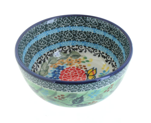 Polish Pottery Teresa Dessert Bowl