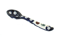 Polish Pottery Nature Sugar Spoon