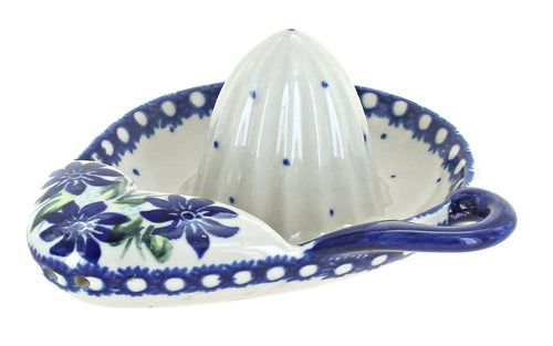 Polish Pottery Sierra Lemon Squeezer