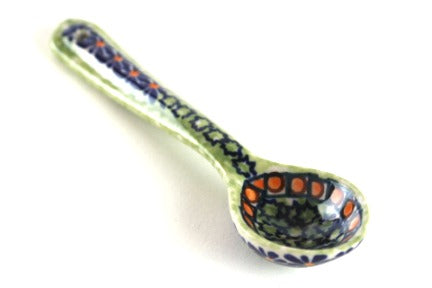 Mosaic Flower Teaspoon Polish Pottery