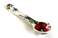 Floral Butterfly Teaspoon Polish Pottery