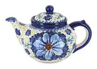 Polish Pottery Daisy Surprise Teapot