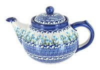 Polish Pottery Misty Teapot