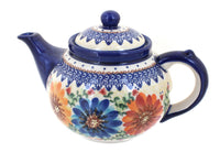 Polish Pottery Autumn Burst Teapot