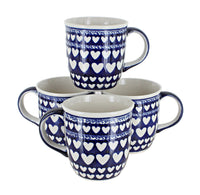 Polish Pottery Valentina 4 Piece Mug Set