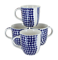 Polish Pottery Zara 4 Piece Mug Set