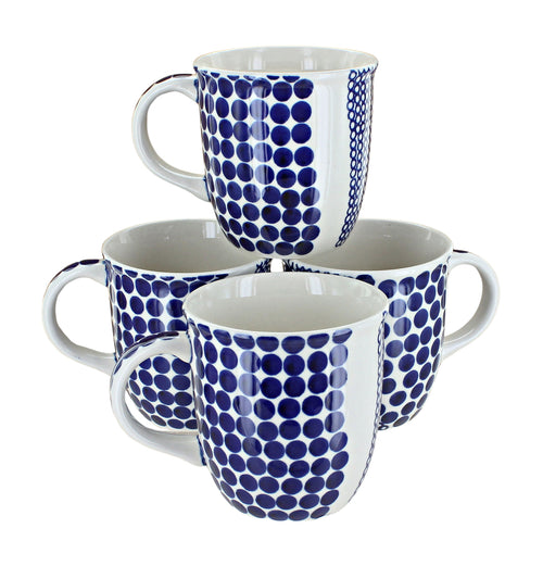Polish Pottery Zara 4 Piece Mug Set