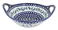 Polish Pottery Sweet Annie Medium Bowl with Handles