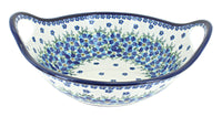 Polish Pottery Kalina Medium Bowl with Handles