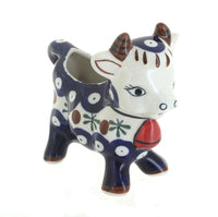 Polish Pottery Nature Cow Creamer