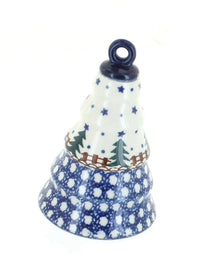 Polish Pottery Rustic Pines Christmas Tree Ornament