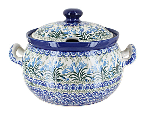 Polish Pottery Tulip Bouquet Soup Tureen
