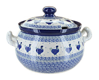 Polish Pottery Barnyard Rooster Soup Tureen