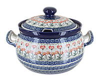 Polish Pottery Peach Posy Soup Tureen