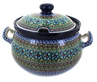 Polish Pottery Mardi Gras Soup Tureen