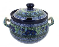 Polish Pottery Sapphire Fields Soup Tureen