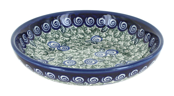 Seaside Swirl  Large Shallow Dish