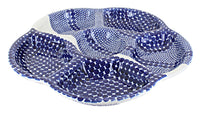 Polish Pottery Zara Chip & Dip Tray