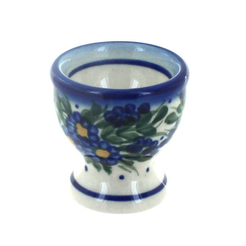 Polish Pottery Hyacinth Egg Cup