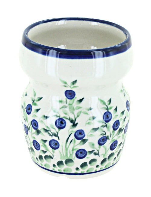 Polish Pottery Porcelain Vine Bathroom Cup